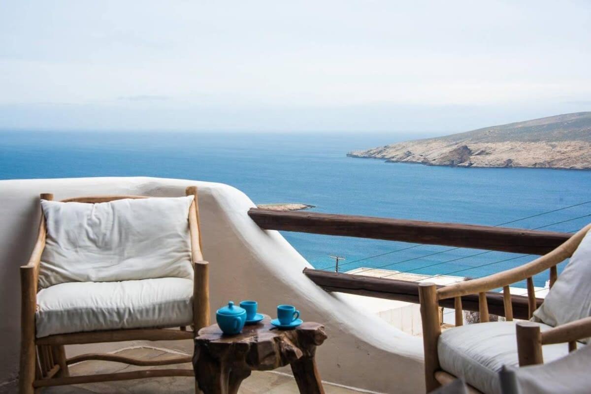 Apt With Amazing Balcony View Of Mykonos Agios Sostis (Mykonos)